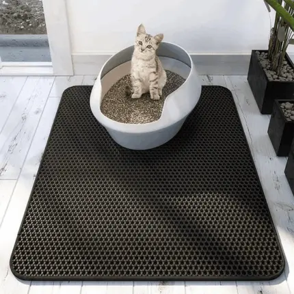 Double Layer Non-Slip Pet Cat Litter Mat