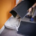 EARLY CHRISTMAS Waterproof Cat Litter Mat