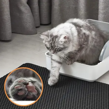 EARLY CHRISTMAS Waterproof Cat Litter Mat