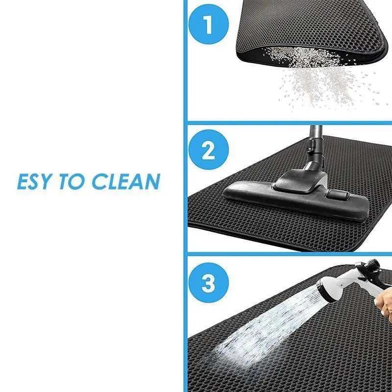 Thick and durable litter mat