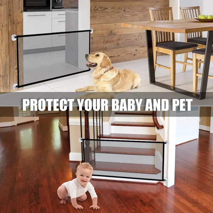 Installation guide for dog safety gate