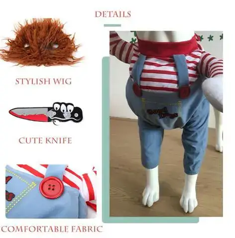 Deadly Doll Dog Costume